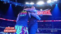 The Rock gets welcomed back to the WWE- Raw Fallout, January 25, 2016