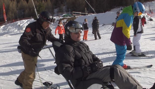 D!CI TV : Une journée handi-ride aux Orres pour retrouver le sourire sur les pistes
