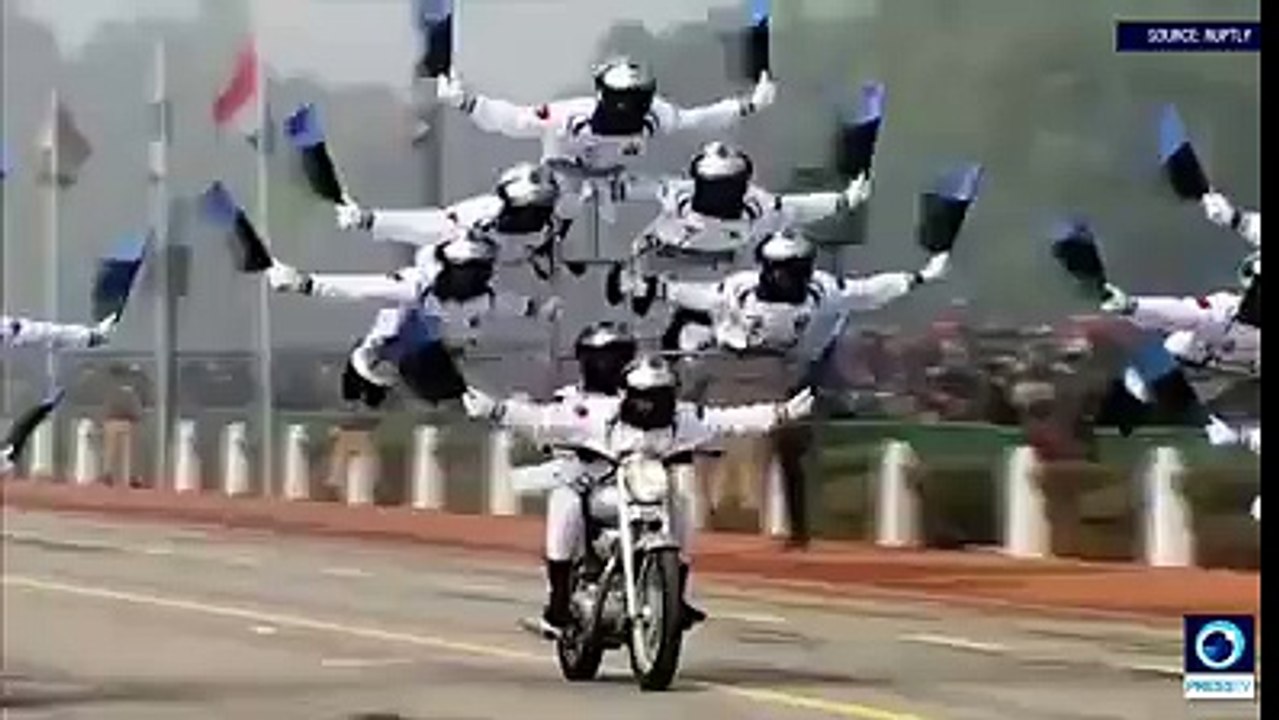 Police Motorbike Show, Police Motorcycle March Performance