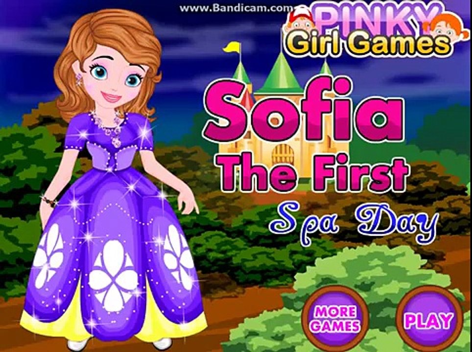 Sofia The First Spa Day Costume Dress Up Games for Girls
