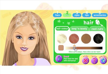 Barbie Yeni Makyaj Oyunu