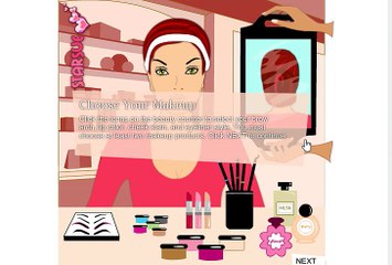 Barbie Hoş Makyaj Oyunu