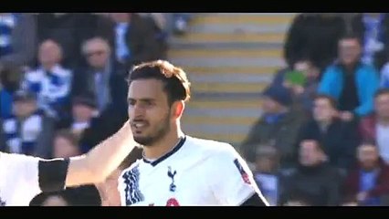 0-1 Nacer Chadli Goal Colchester 0-1 Tottenham FA CUP
