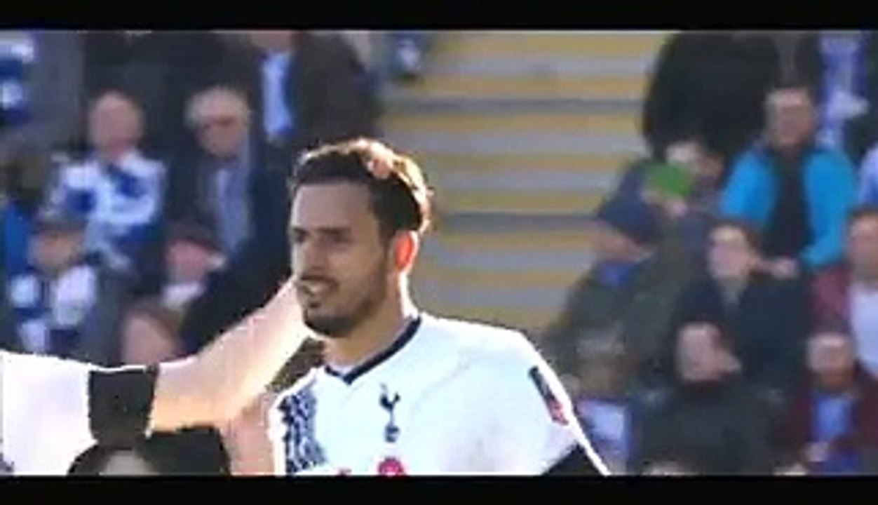 Nacer Chadli super Goal Colchester 0-1 Tottenham FA CUP