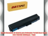 Battpit Recambio de Bateria para Ordenador Port?til Acer Aspire 1410-743G16N (6600mah / 71wh)