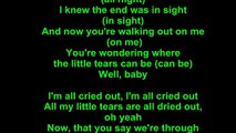 Dusty Springfield – All Cried Out Lyrics