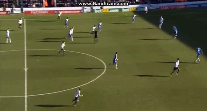 Nacer Chadli Goal 0-1 Colchester United vs Tottenham Hotspur - 30-01-2016 English FA Cup
