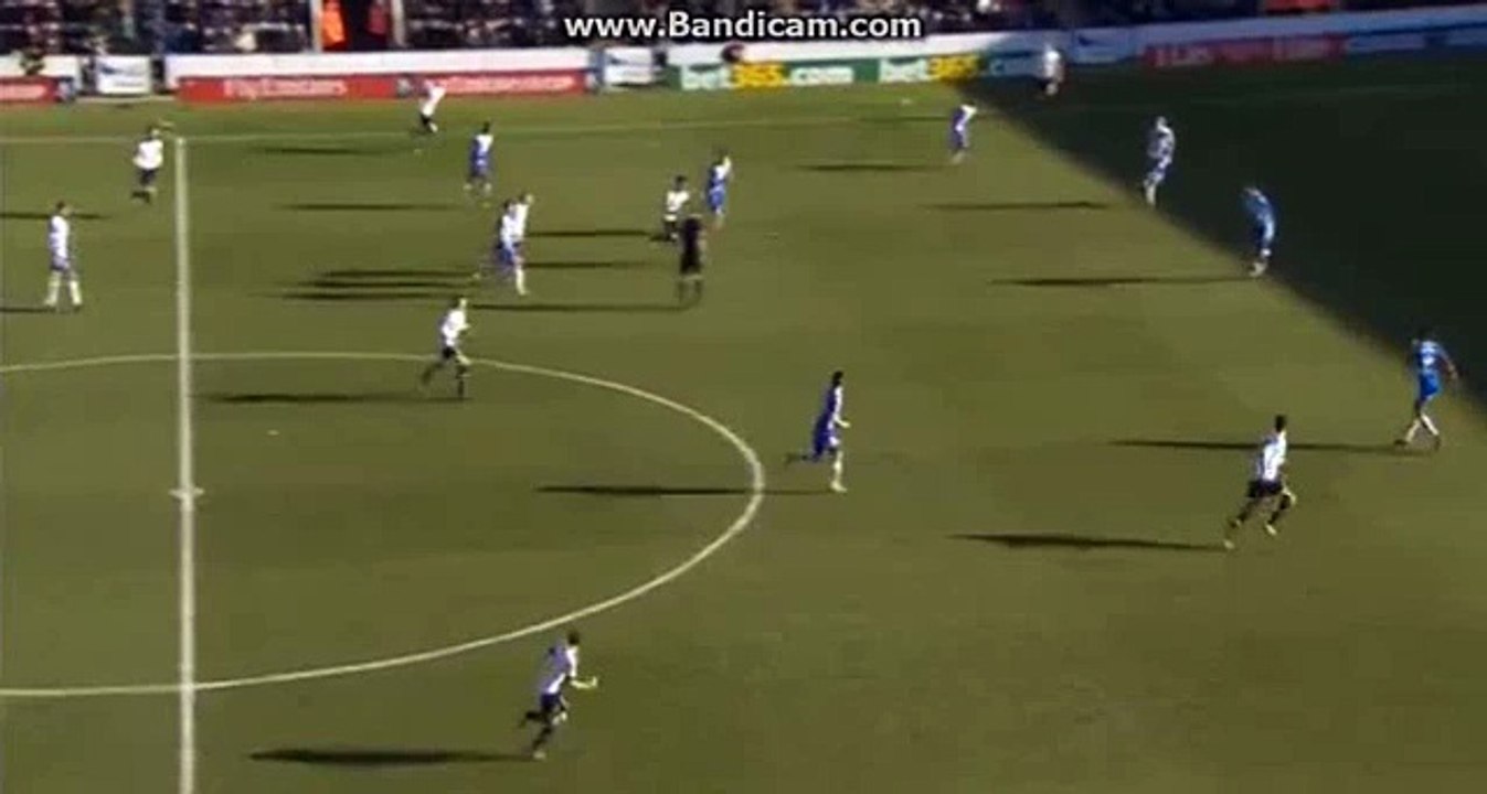 Nacer Chadli Goal 0-1 Colchester United vs Tottenham Hotspur - 30-01-2016 English FA Cup