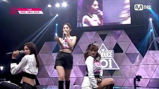 PRODUCE 101:: cube girls- cover CRAZY by 4minute full