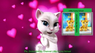 ABCD Song By Funny Cat Talking Angela
