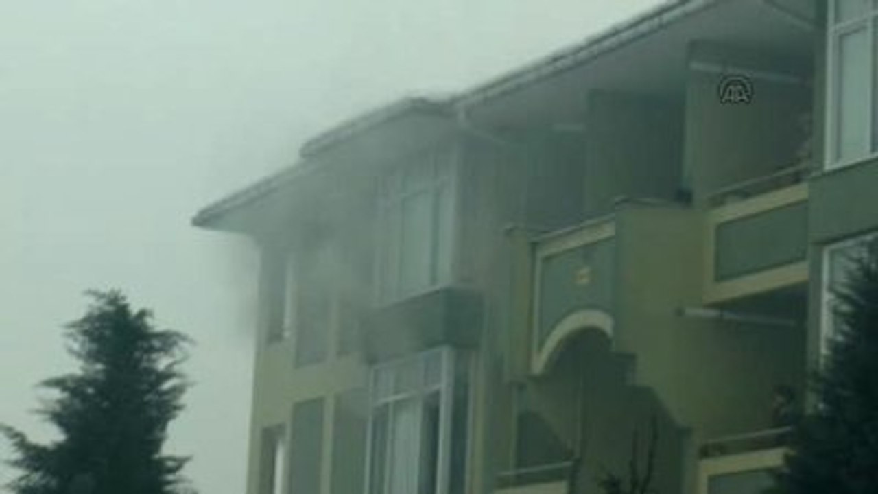 Düzce'de Ev Yangını