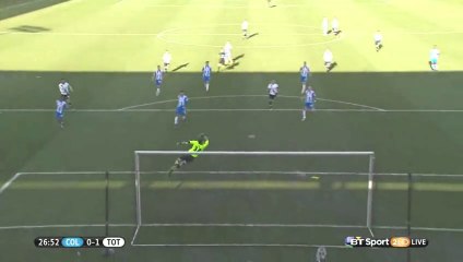 Nacer Chadli Goal - Colchester 0-1 Tottenham - 30-01-2016