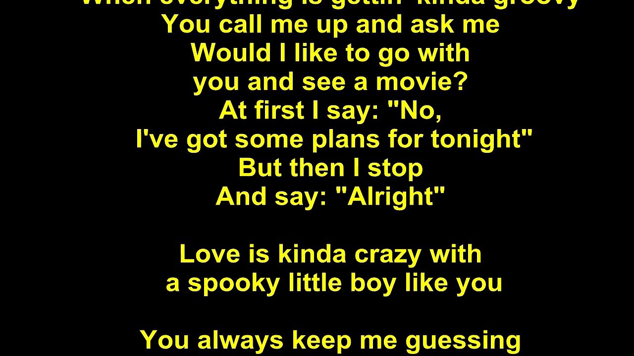 Dusty Springfield – Spooky Lyrics