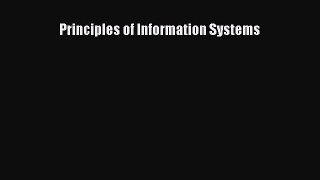 (PDF Download) Principles of Information Systems Read Online