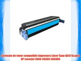 Cartucho de toner compatible Impresora L?ser Cyan Q6471A para HP Laserjet 3600 3600N 3600DN