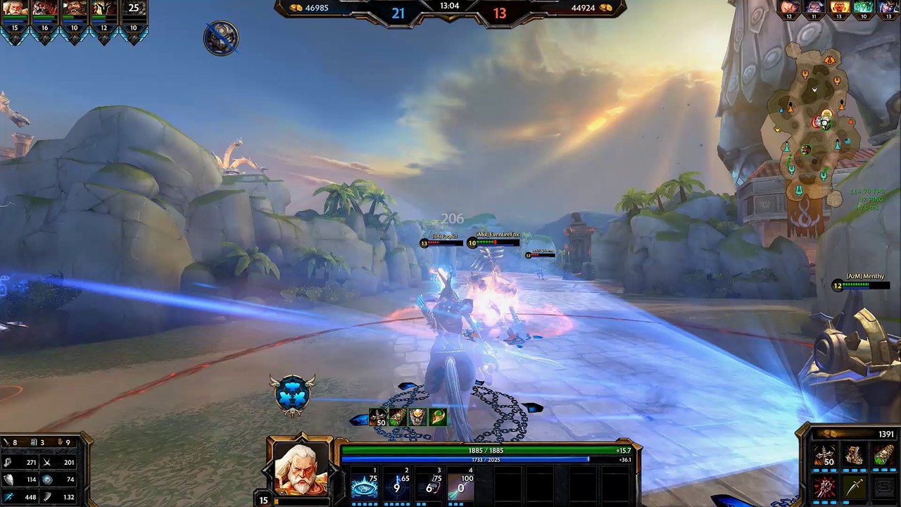 Smite Moment: Save Ah Push