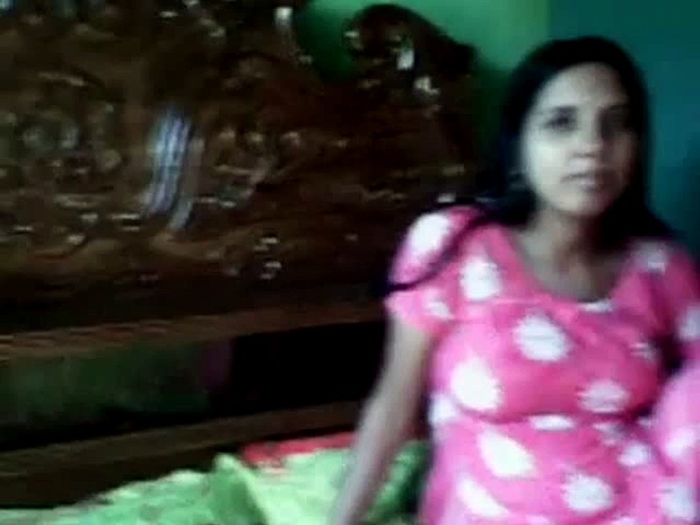 Desi Girl Boob Shaking Dance In Room.flv - Dailymotion Video