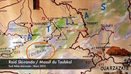 Raid Ski / Toubkal - Maroc - Mars 2015