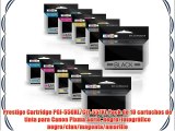 Prestige Cartridge PGI-550XL/CLI-551XL Pack de 10 cartuchos de tinta para Canon Pixma Serie