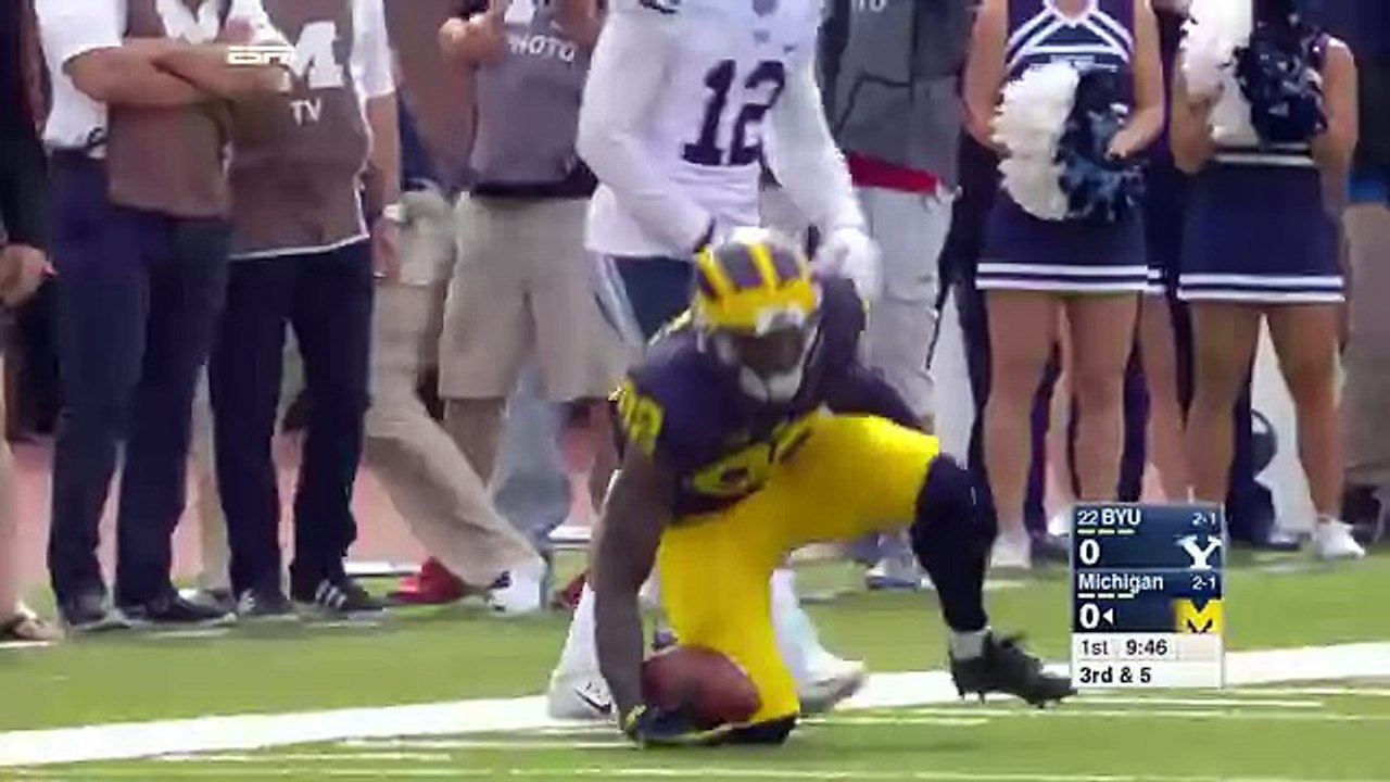 Amara Darboh with Amazing One-Hand Catch vs. BYU