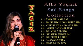 Alka Yagnik Sad Songs Jukebox HQ Audio (Yasir Abbasi)
