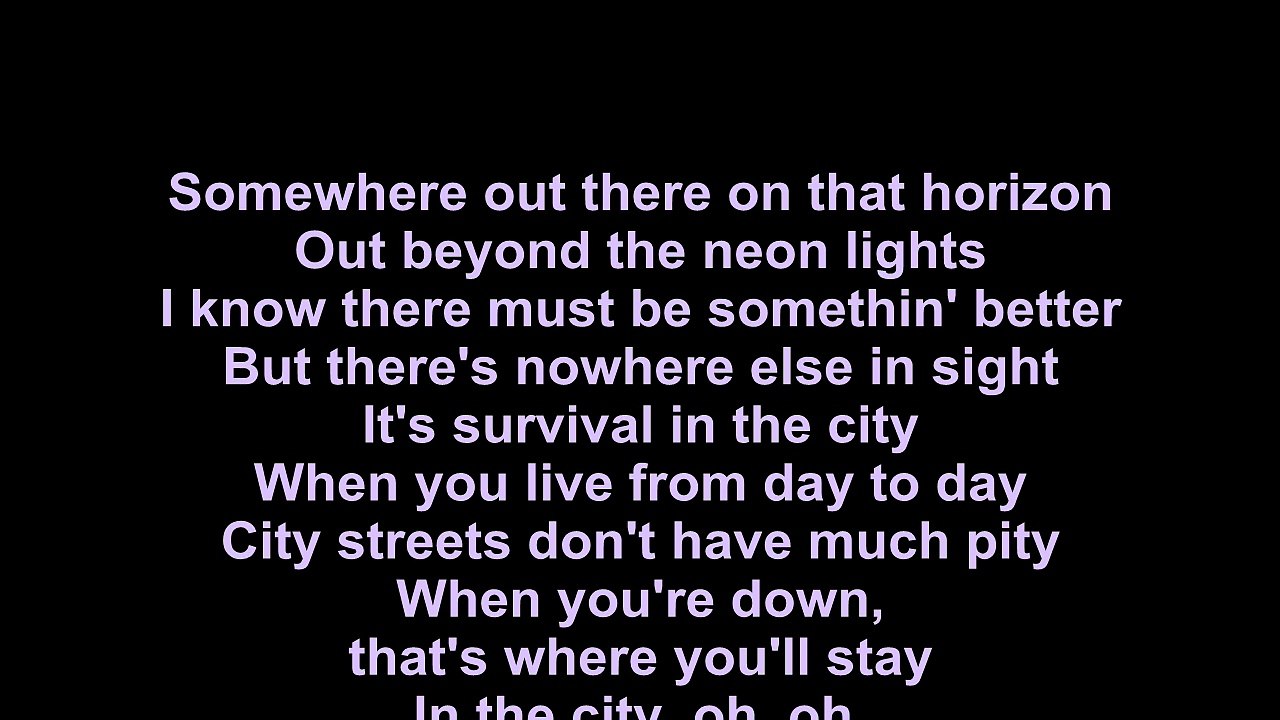 Eagles In The City Lyrics video Dailymotion