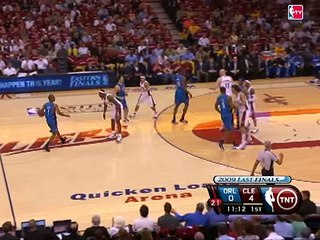 Dwight Howard Brings Down the Shot Clock