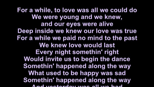 Earth, Wind _ Fire – After The Love Has Gone Lyrics