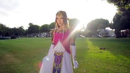 Princess Zelda Make-up Transformation