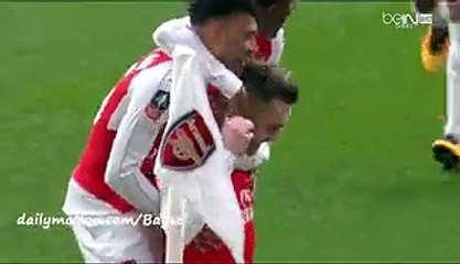 Oxlade-Chamberlain Goal HD - Arsenal 1-0 Burnley - 30-01-2016 FA Cup