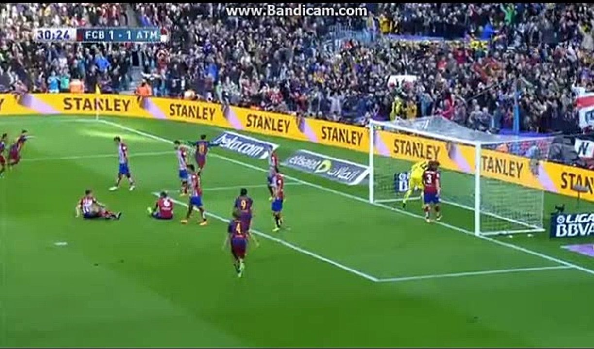 MESSI  SUPER  GOAL  1-1  BARCELONA  VS  ATL.MADRID