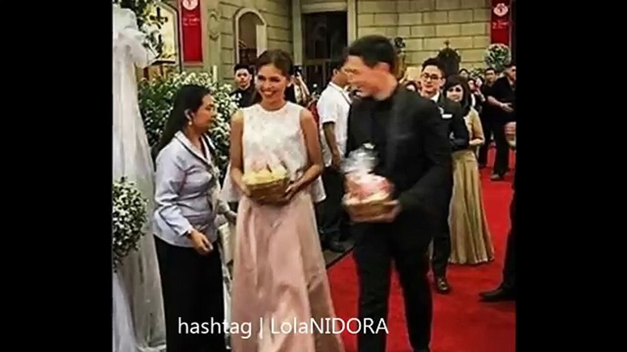 ALDUB on VIC SOTTO and PAULEEN LUNAS WEDDING  MrAndMrsSotto