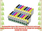 18 Compatible Epson 16XL Cartuchos de tinta de la serie para Epson WorkForce WF-2010W Impresas