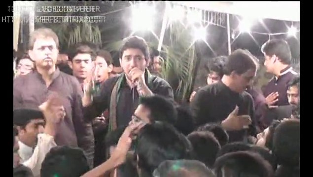 MERA GHAR JALAYA Noha khuwani by: (Ustad) SYED FARHAN ALI WARIS / 22 march / 1 jamadiul sani 2015 At: Akbar chowk, township, Lahore