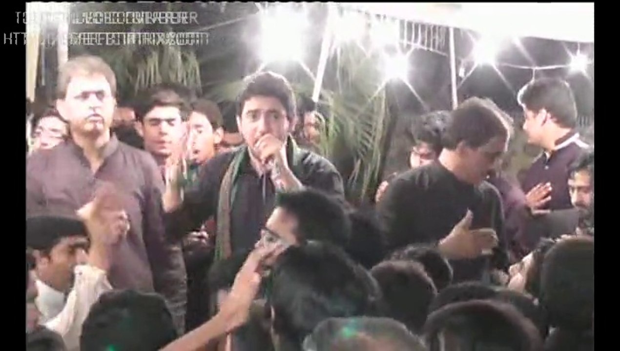 MERA GHAR JALAYA Noha khuwani by: (Ustad) SYED FARHAN ALI WARIS / 22 march / 1 jamadiul sani 2015 At: Akbar chowk, township, Lahore
