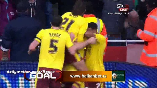 Sam Vokes Goal HD - Arsenal 1-1 Burnley - 30-01-2016 FA Cup