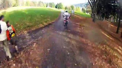 Bicycle crash - Go Pro - Youtube - HD