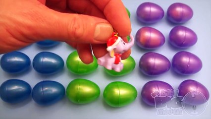 Learn Patterns with Surprise Eggs!  Opening Surprise Eggs filled with Toys! Lesson 6