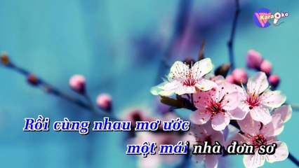 Căn Nhà Mộng Ước - Karaoke HD  Beat Chuẩn - (1080p)