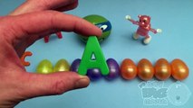 Disney Cars Surprise Egg Learn-A-Word! Spelling Creepy Crawlers! Lesson 5