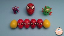 Spider-Man Surprise Egg Learn-A-Word! Spelling Creepy Crawlers! Lesson 10