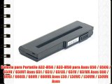 Bater?a para ASUS G50 / G51 / G60 / L50 / VX5 / M50 / M60 / X55S / X57V (6600mAh)
