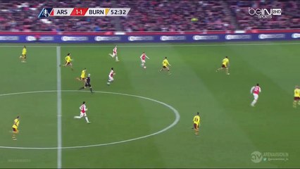 Alexis Sánchez 2:1 | Arsenal v. Burnley 30.01.2016 HD