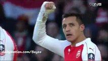 Alexis Sánchez Goal Arsenal 2-1 Burnley - 30-01-2016 FA Cup
