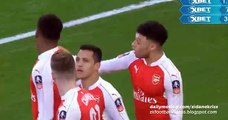 2-1 Alexis Sánchez - Arsenal v. Burnley 30.01.2016 HD