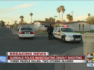 Three dead, two hurt at Glendale house party shooting