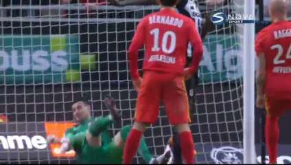 Romain Saïss Goal - Angers SCO 1-0 AS Monaco 30.01.2016 HD
