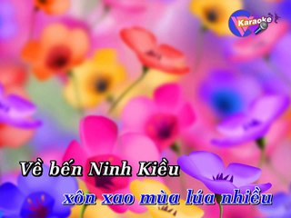 Chiếc Áo Bà Ba - Karaoke HD [Beat Chuẩn] - (720p)