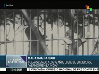 India: hoy se cumplen 68 años del asesinato de Mahatma Gandhi