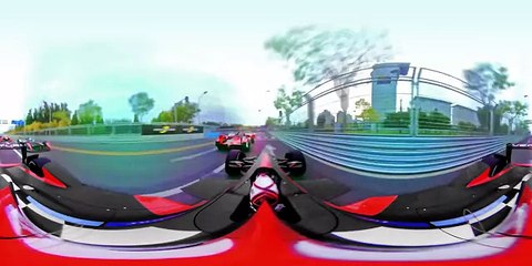 360° Video- Incredible Beijing Race Start Onboard